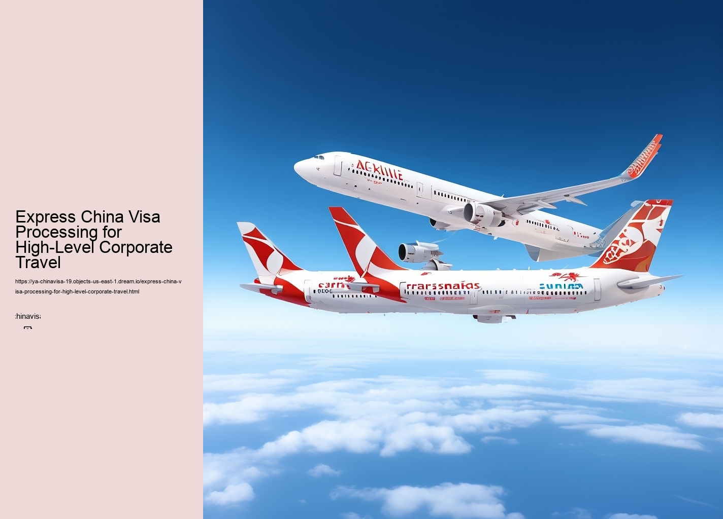 Express China Visa Processing for High-Level Corporate Travel